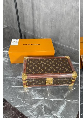 Caja LV Marrón para 8 Relojes