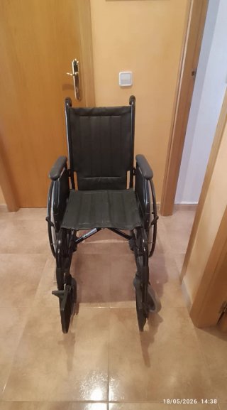 Silla de ruedas.