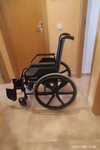 Silla de ruedas.