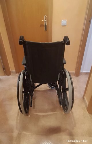 Silla de ruedas.