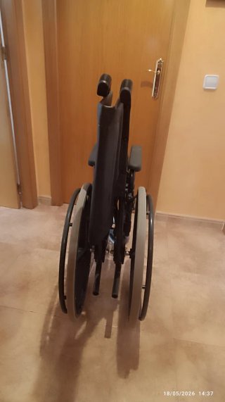 Silla de ruedas.