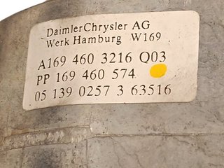 COLUMNA DIRECCION MERCEDES-BENZ CLASE A (BM 169)