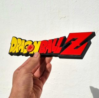 Logo Dragon Ball Z 3D