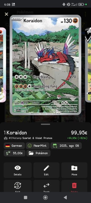 Carta Pokémon Koraidon #014stamp