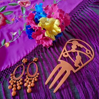 Traje Flamenca Angelines Artesanía original