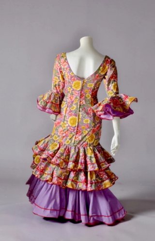 Traje Flamenca Angelines Artesanía original