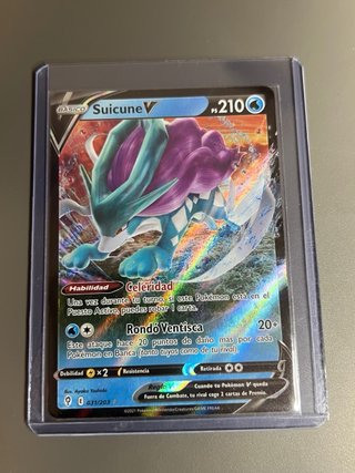 Suicune V Carta Pokémon 210 PS