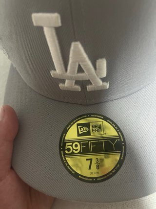 Gorra New Era LA Gris Talla 7 3/8