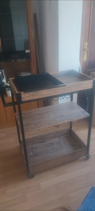 Carrito camarera con ruedas