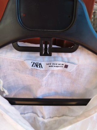 Camisa blanca Zara