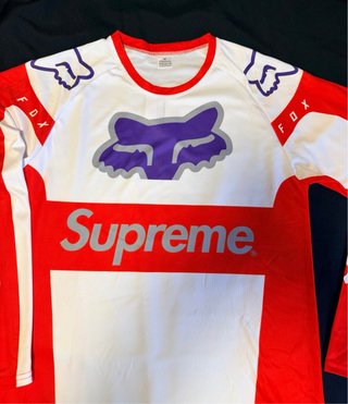 Supreme x Fox Racing Camiseta Motocross