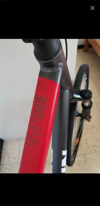 Bicicleta Btwin Riverside 500 Grigia