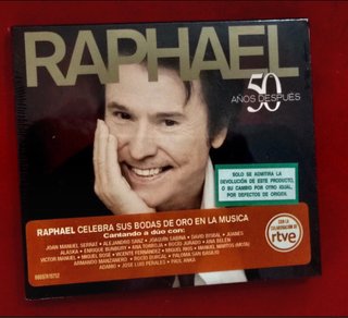 CD Raphael 50 Años Después precintado