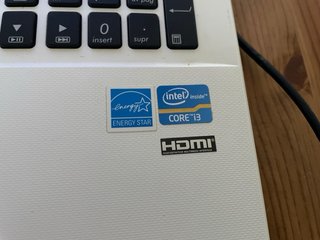 Portátil Asus Negro y blanco