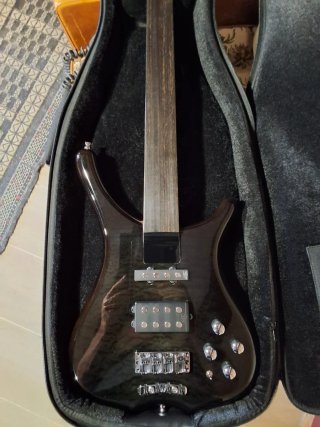 Bajo Warwick RockBass Infinity 4 Fretless.