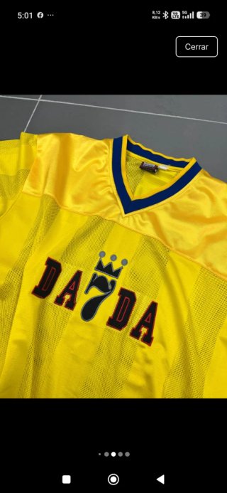 Camiseta Dada Supreme Amarilla Talla L