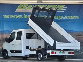 RENAULT MASTER 2.3 DCI 145 CV L3 H2 ABIERTA DOBLE CABINA BASCULAN