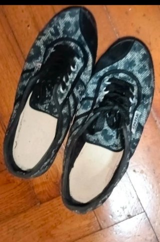 Zapatillas Kawasaki Leopardo Gris Talla 38