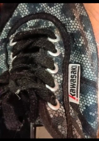 Zapatillas Kawasaki Leopardo Gris Talla 38