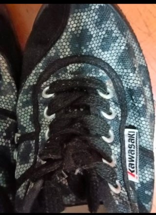 Zapatillas Kawasaki Leopardo Gris Talla 38