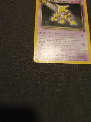Dark Alakazam 18/82 set Rocket Pokémon