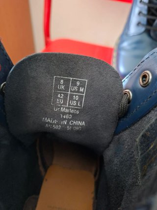 Botas Dr. Martens Azul Marino