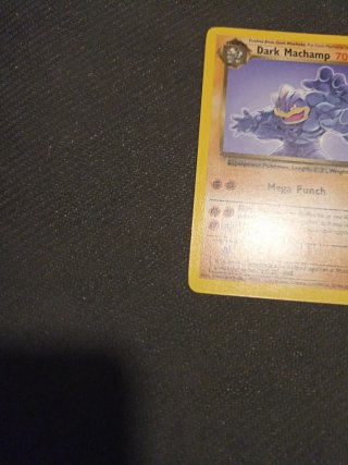 Dark Machamp 27/82 set Rocket Pokémon
