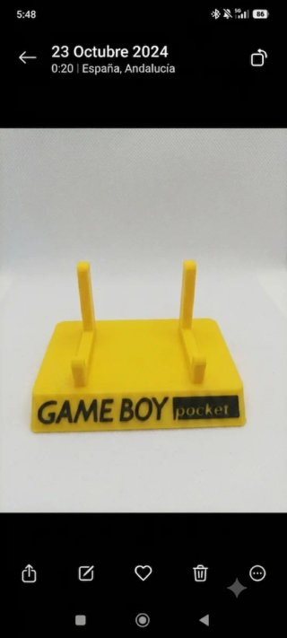 Soportes Game Boy Micro, Pocket, advance y PSP