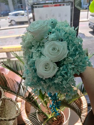 Ramos de flores preservadas