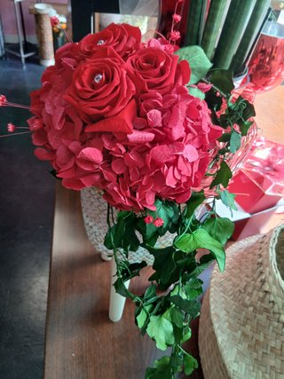 Ramos de flores preservadas