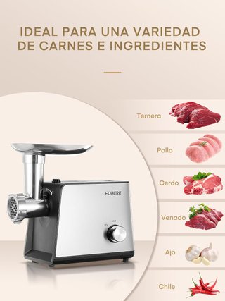 Picadora Carne Eléctrica 3200W