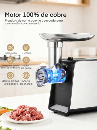 Picadora Carne Eléctrica 3200W