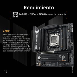 Placa Base ASUS TUF Gaming B850M-PLUS WIFI7