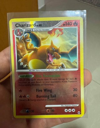 Carta Pokémon Charizard Lv.60