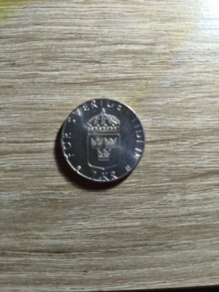 Moneda Sueca Carl XVI Gustaf 1983