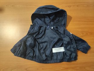 Giacca bambino blu con strisce