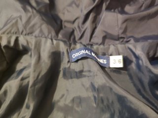 Giacca bambino blu con strisce