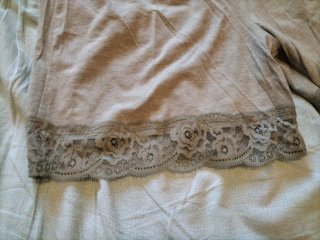 Pantaloni corti Intimissimi pizzo beige tg M