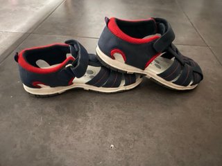 Sandalias niño Chicco azul y rojo