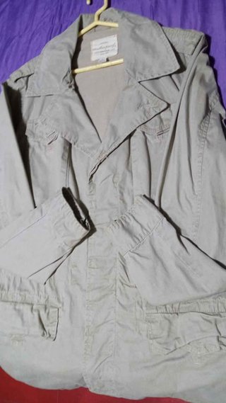 Chaqueta Vintage Weatherproof Verde Oliva