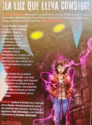 Spawn Misery cómic americano Planeta Editorial