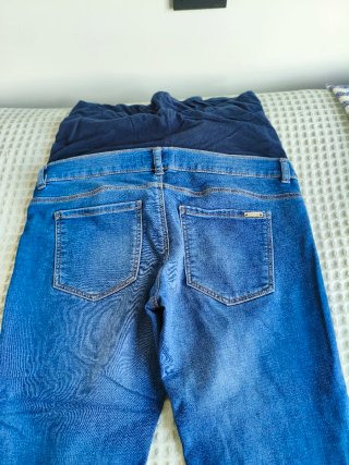 Pantalones premamá vaqueros azules