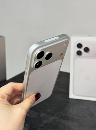 iPhone 17 pro maxPlata/Blanco
