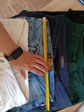 Lote 7 vaqueros largos talla 38