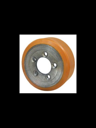 Ref. A1393 Rueda BT Tracción BT 250 x 75 - 80 5B 16/29- Vulkollan