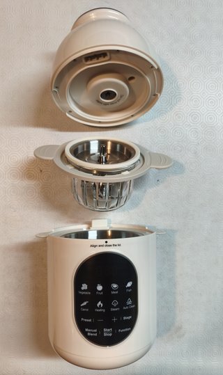 Robot de cocina para comida de bebé