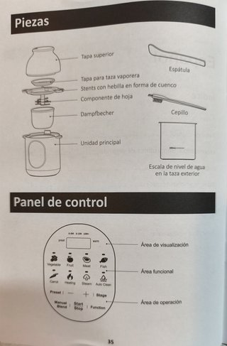 Robot de cocina para comida de bebé