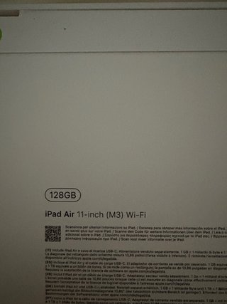iPad Air 11 M3 128GB gris