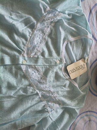 Camisón vintage azul Conexba talla única