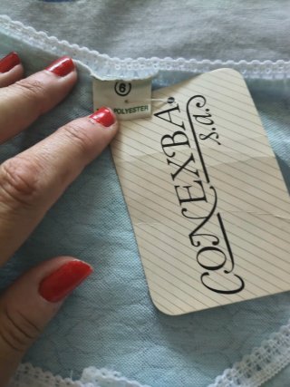 Camisón vintage azul Conexba talla única